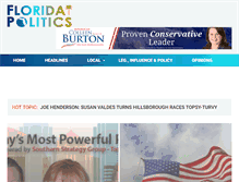 Tablet Screenshot of floridapolitics.com